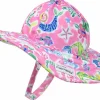 Flap Happy UPF50+ Summer Splash Swim Hat, Large (12-24m) - Mystic Mermaids