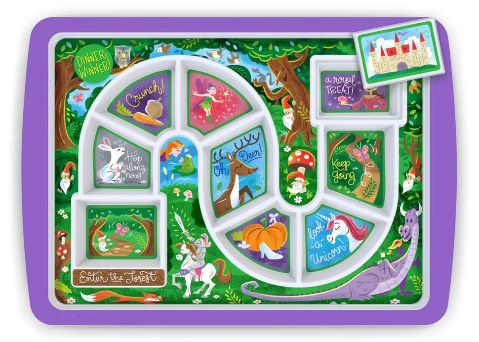 Fred & Friends Dinner Winner Plate - Enchanted Forest