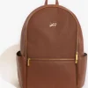 Freshly Picked Classic City Pack Backpack Diaper Bag - Cognac