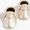 Freshly Picked Classic Moccasins, Size 1 - Platinum