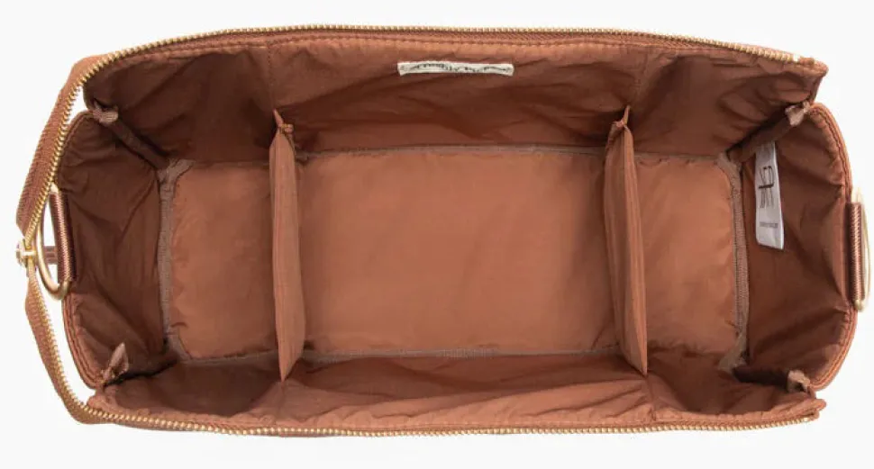 Freshly Picked Classic Stroller Caddy - Cognac