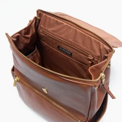 Freshly Picked Mini Classic Diaper Bag II - Cognac
