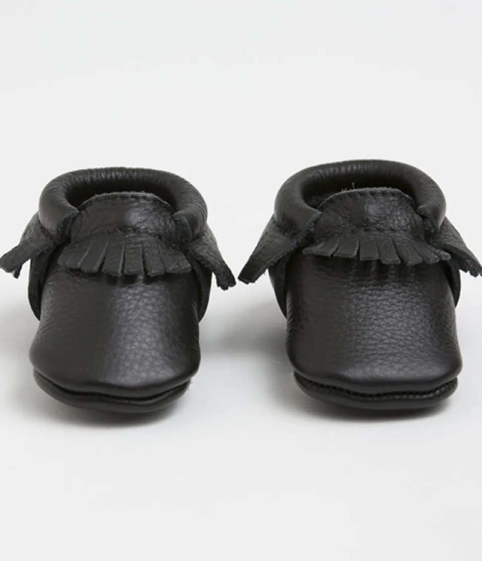 Freshly Picked Moccasins, Size 1 - Ebony