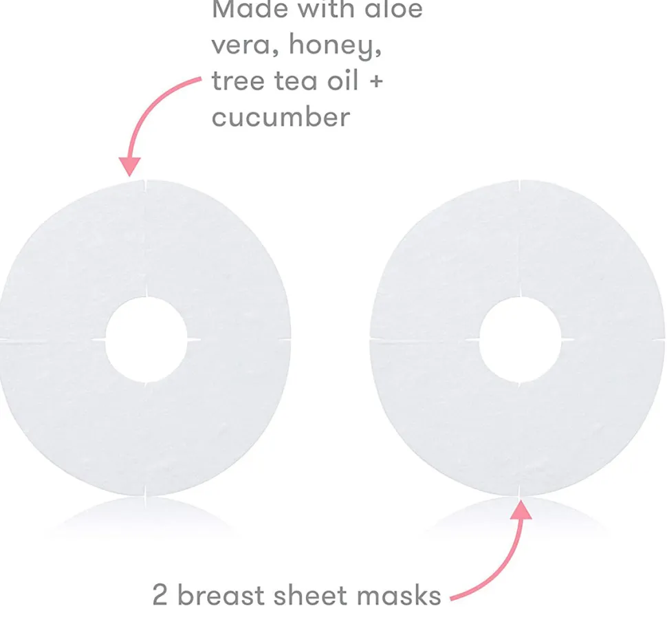 FridaBaby Frida Mom Breast Mask for Hydration