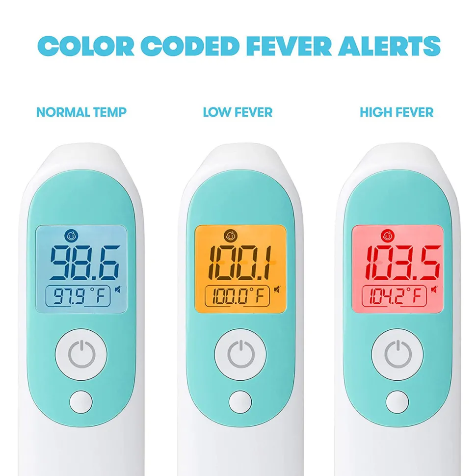 FridaBaby 3-in-1 Ear, Forehead + Touchless Infrared Thermometer