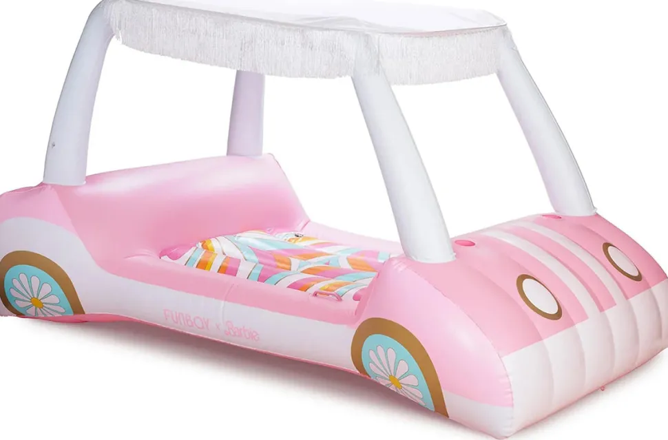 FUNBOY X Malibu Barbie Golf Cart Adult Pool Float