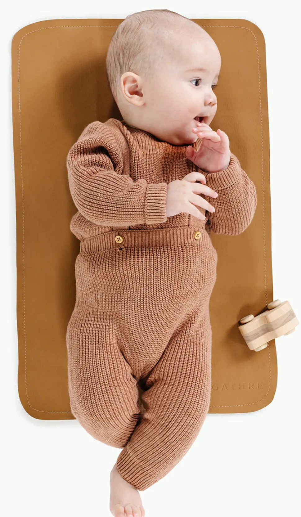 Gathre Baby Changing Mat, Micro - Camel