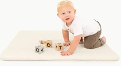 Gathre Padded Play Mat, Mini - Ivory Square