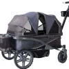 Gladly Family OPEN BOX Anthem4 ICS All-Terrain (4 Seater) Stroller Wagon - Graphite