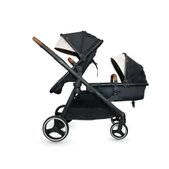 Gladly Family Piper Stroller Second Seat: 2-in-1 Toddler Seat + Bassinet - Sedona