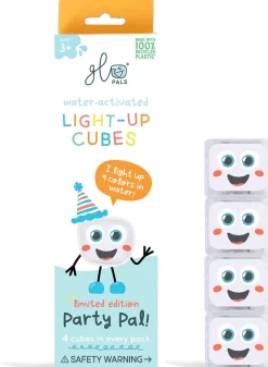 Glo Pals Light Up Cube Bath Toys - Party Pal