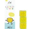 Glo Pals Light Up Cube Bath Toys - Alex (Yellow)