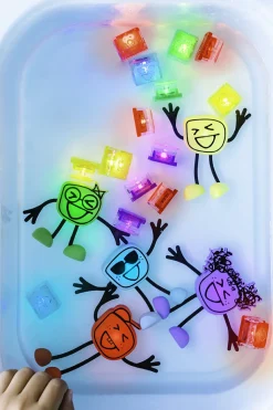 Glo Pals Light Up Sensory Bath Toy - Blair (Blue)