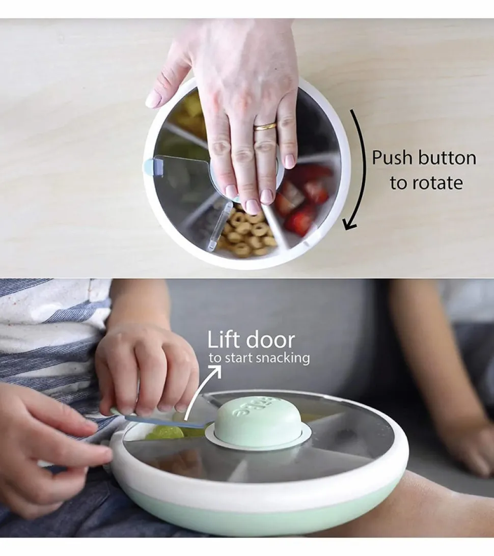 GoBe Kids Snack Spinner - Macaron Blue