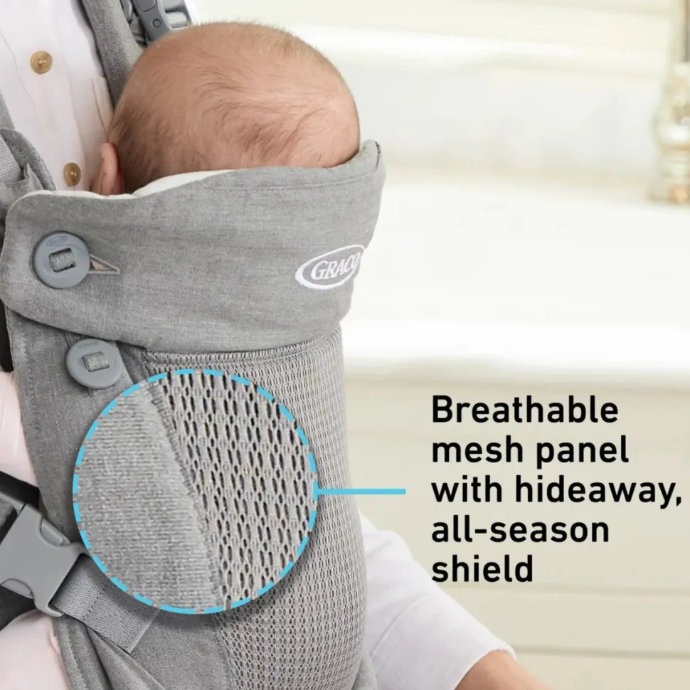 Graco Cradle Me 3-in-1 Baby Carrier - Charcoal Grey