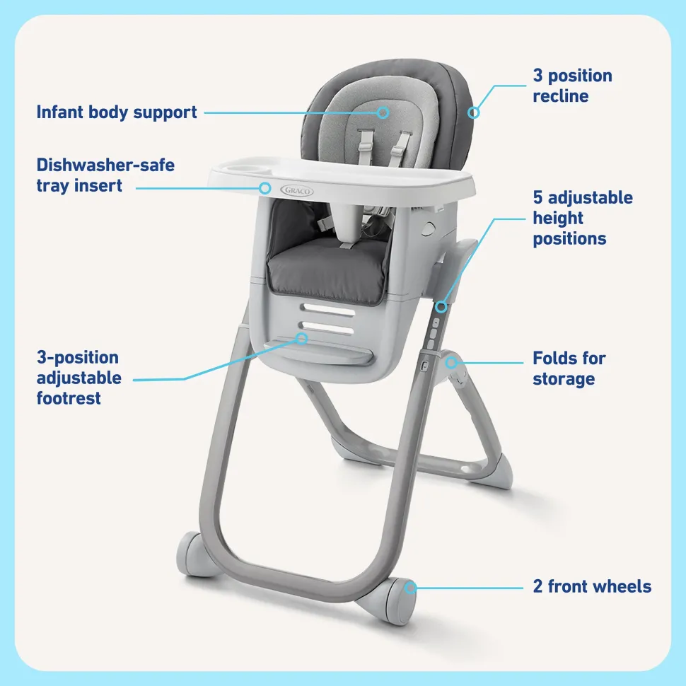 Graco DuoDiner DLX 6-in-1 High Chair - Arlo