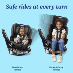 Graco EasyTurn 360 2-in-1 Rotating Convertible Car Seat - Cyran