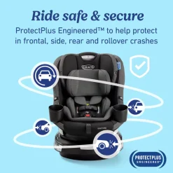 Graco EasyTurn 360 2-in-1 Rotating Convertible Car Seat - Cyran