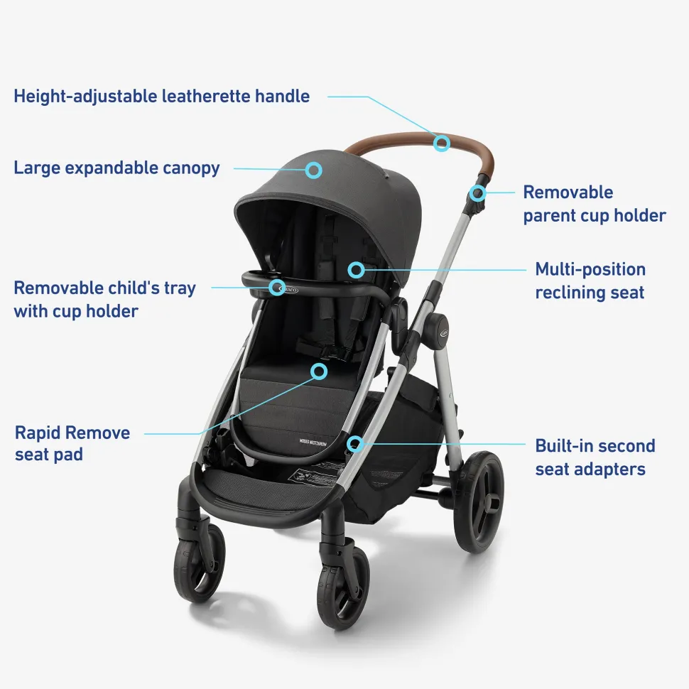 Graco Modes Nest2Grow DLX Travel System - Riordan