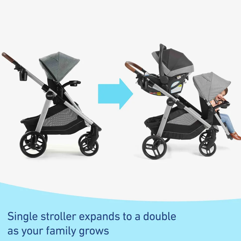 Graco Modes Nest2Grow DLX Travel System - Riordan