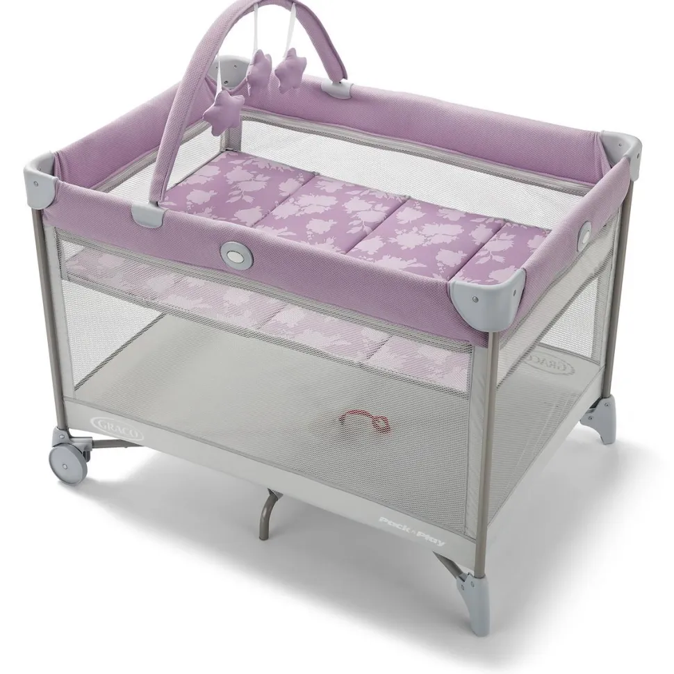 Graco Pack 'n Play On The Go Zip Playard - Lilac Mod