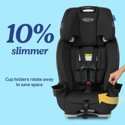 Graco SlimFit 3-in-1 Narrow All-in-One Convertible Car Seat - Jarret