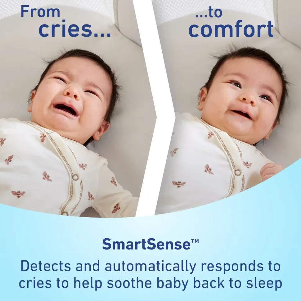 Graco SmartSense Soothing Bassinet - Luna