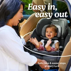 Graco Turn2Me 3-in-1 Rotating Convertible Car Seat - Lilac Mod
