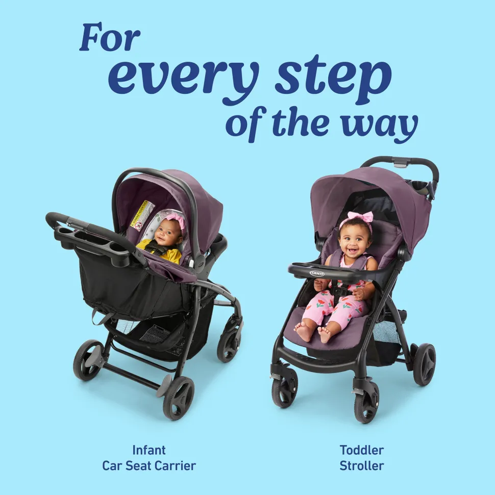 Graco Verb Click Connect Travel System - Merrick