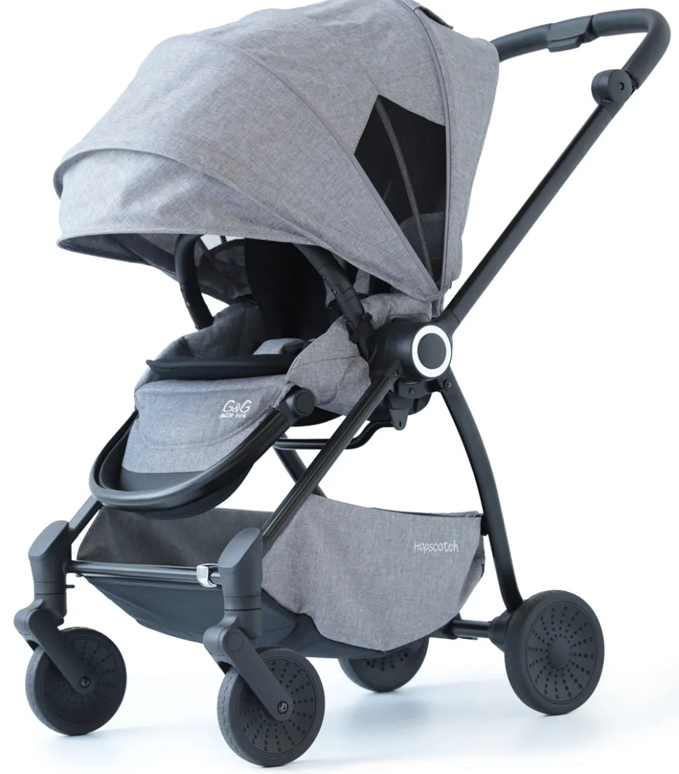 guzzie+Guss Hopscotch Stroller - Raven