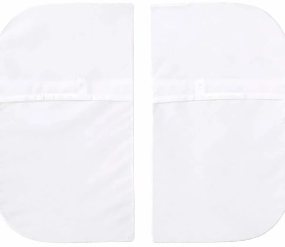 Halo Bassinest Twin Waterproof Mattress Pad, 2PK - White