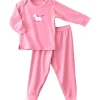 Halo ComfortLuxe Flannel Feel 2 Piece Set in Pink Unicorn - 3T