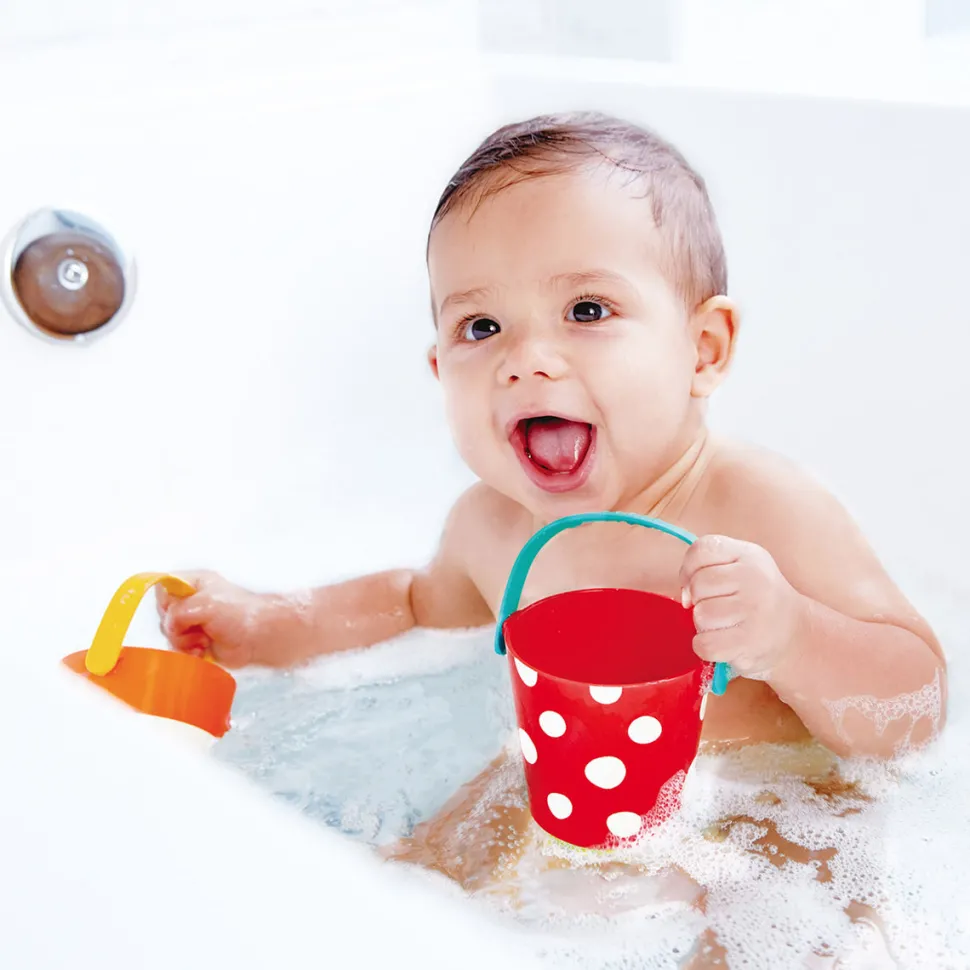 Hape Happy Buckets Set Bath Toy