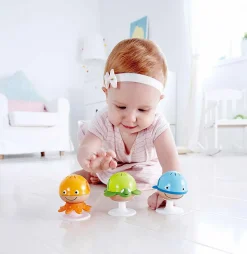 Hape Stay-Put Rattle Set
