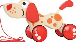 Hape Walk-Along-Puppy Wooden Pull Toy