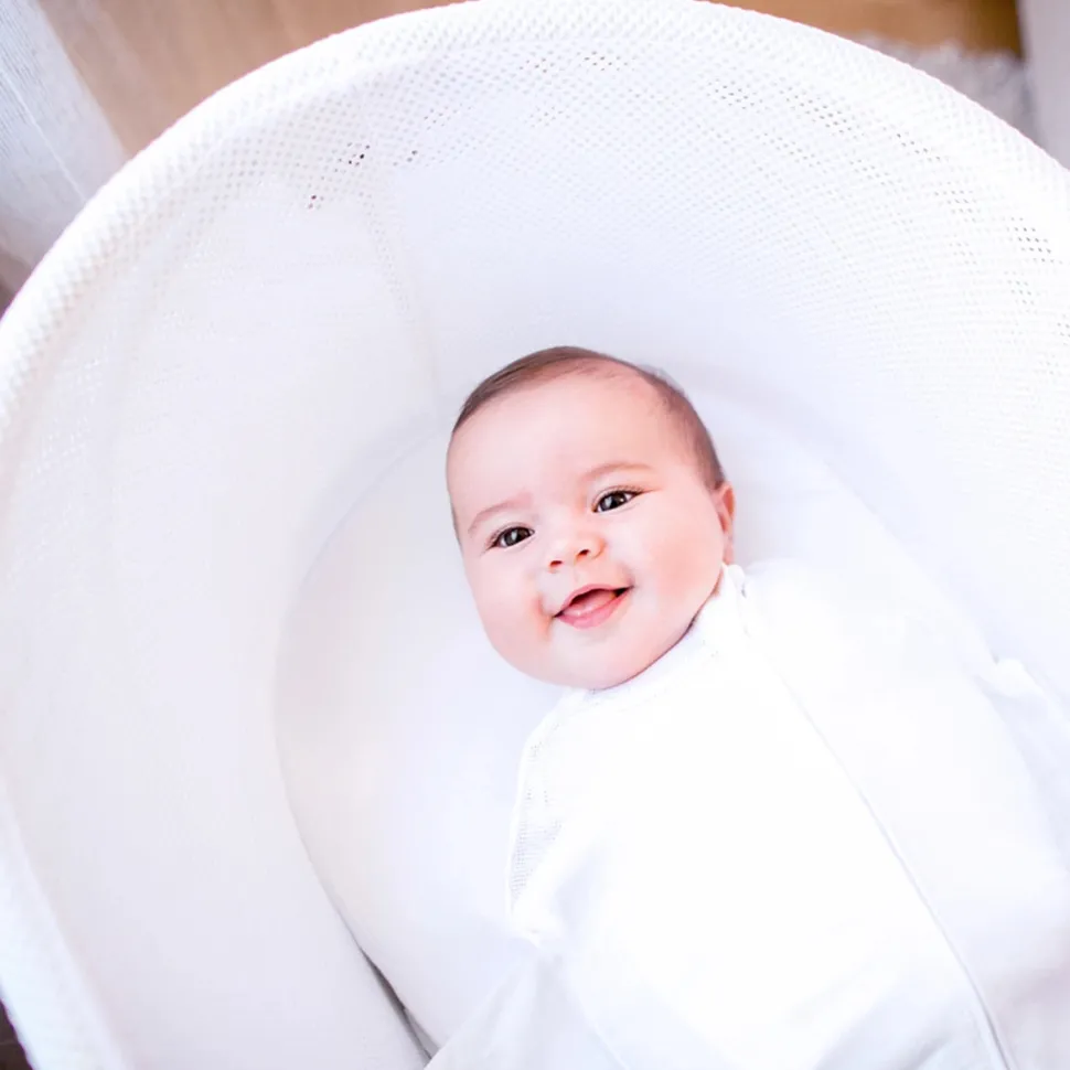 Happiest Baby Snoo Sleep Sack, Small - White (5-12 lbs)