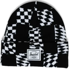 Herschel Elmer Beanie, Kids (3-7 Years) - Black/White Check