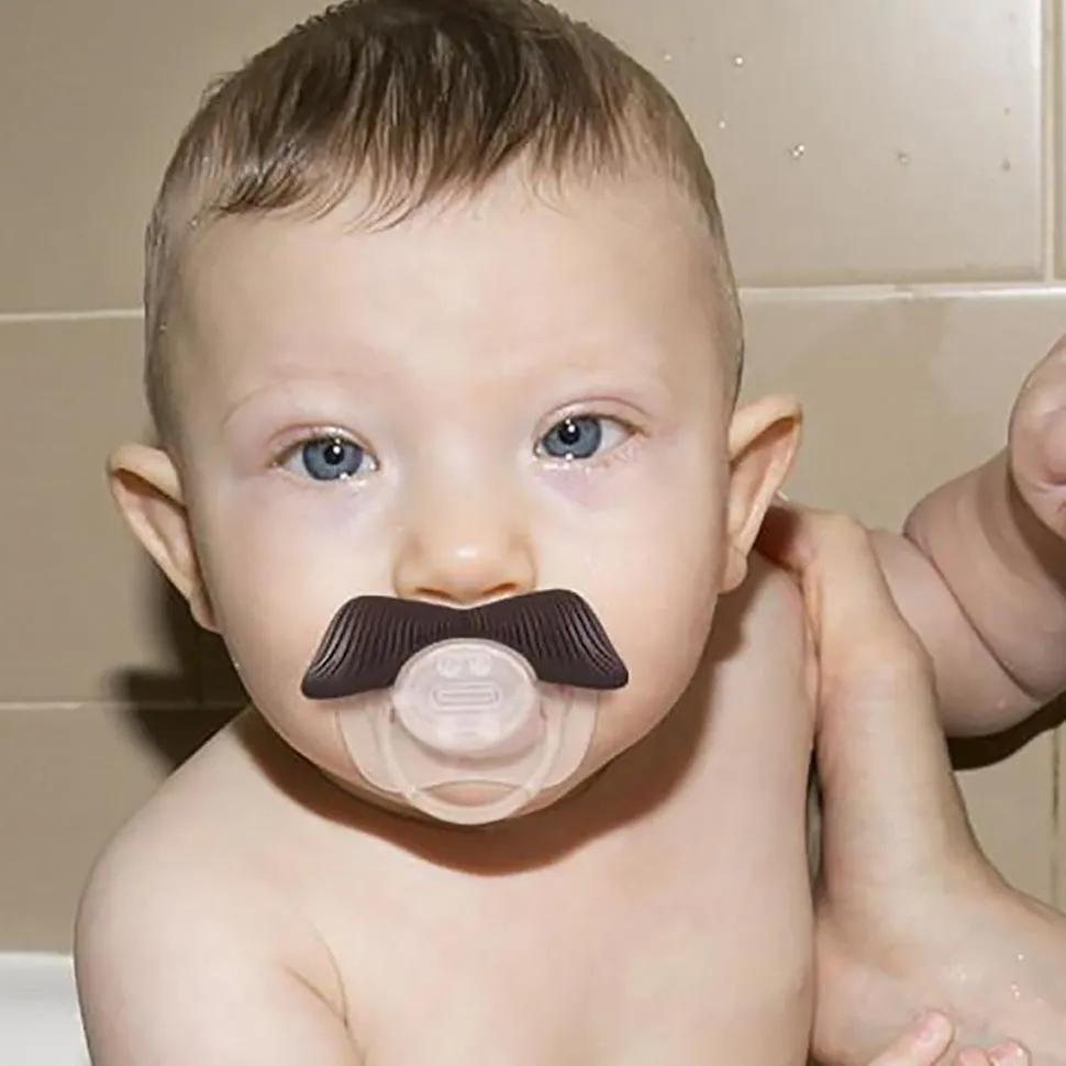 Hipsterkid The Ladies Man Mustache Pacifier