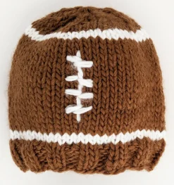 Huggalugs Football Beanie Hat - Large (2-6 years)