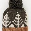 Huggalugs Forest Knit Beanie Hat - Loden, X-Small (Newborn)