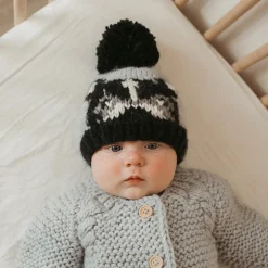 Huggalugs Frenchie Puppy Dog Beanie Hat - Large (2-6 years)