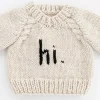 Huggalugs hi. Crew Neck Sweater - Black, 18-24 months