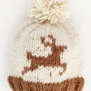 Huggalugs Oh Deer Beanie Hat - Medium (6-24 months)