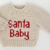 Huggalugs Santa Baby Crew Neck Sweater - 18-24 months