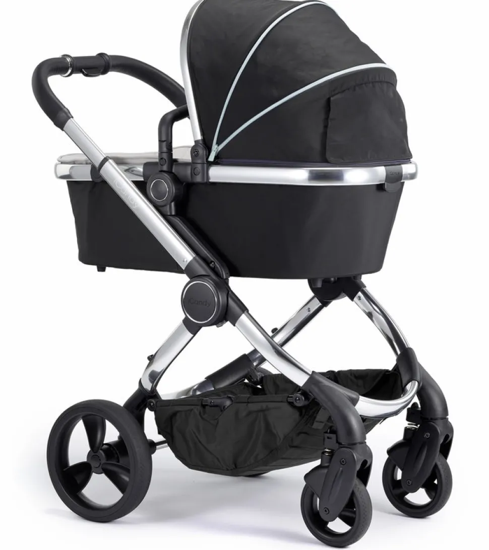 iCandy 2019 Peach Chrome Stroller - Black Beluga