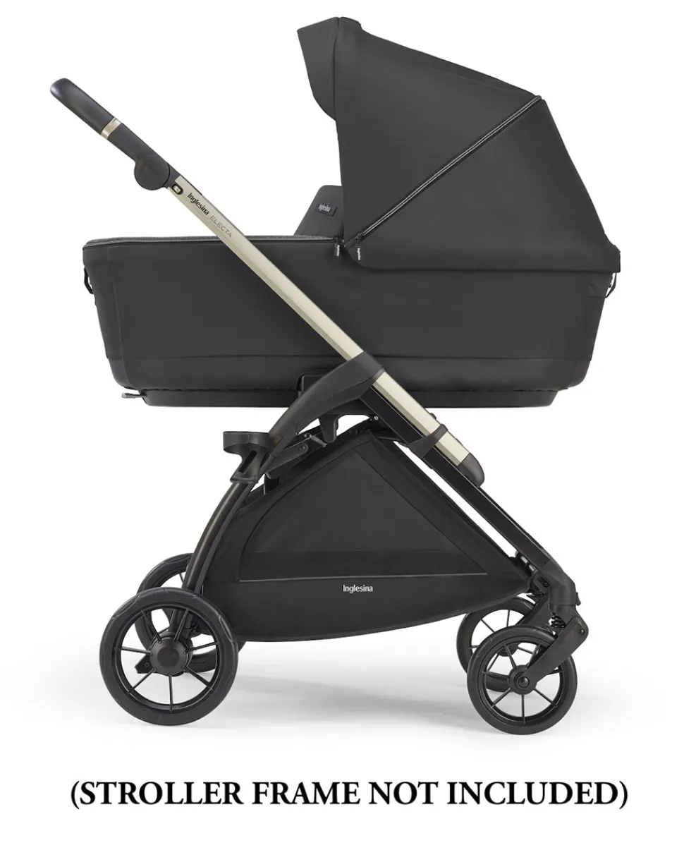 Inglesina Electa Bassinet + Stand - Upper Black