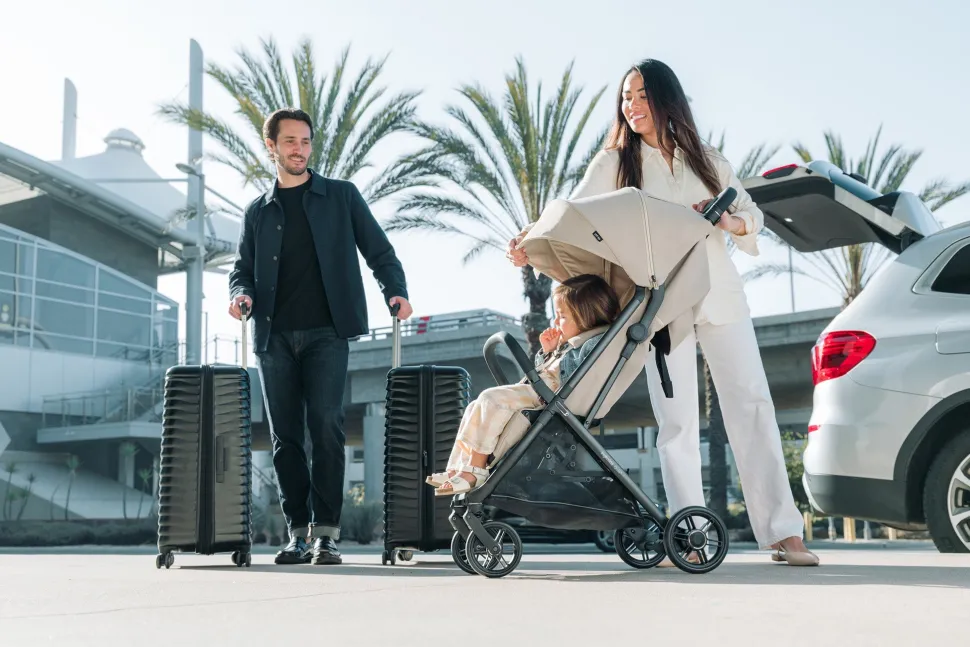 Inglesina Quid 3 Compact Lightweight Stroller - Lunar Beige