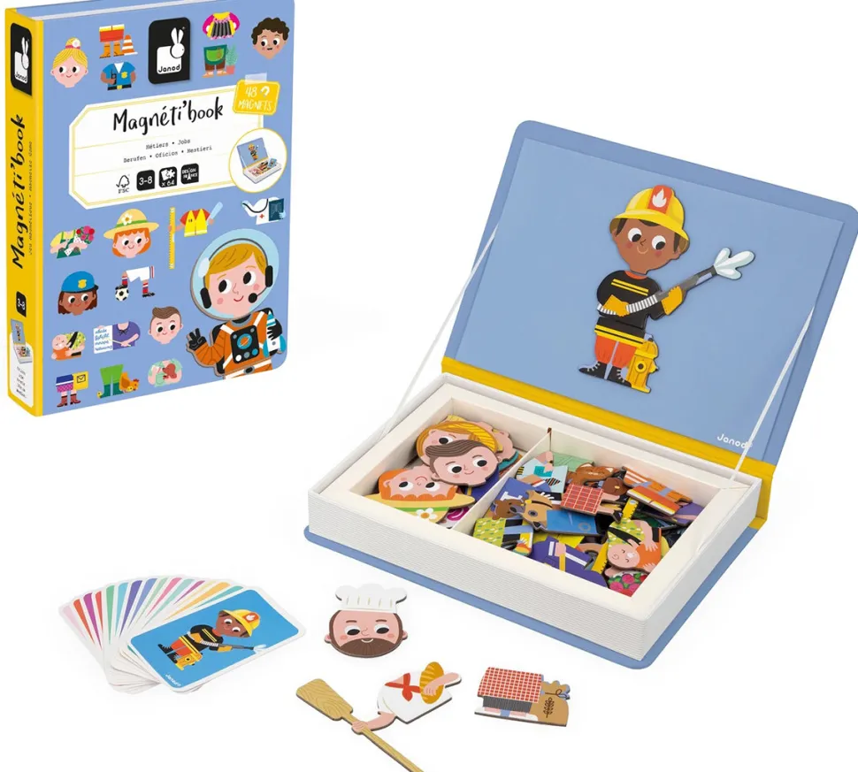 Janod MagnetiBook - Jobs