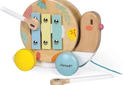 Janod Pure Pull-Along Snail