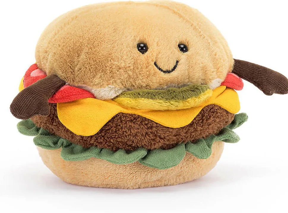 Jellycat Amuseable Burger, 5"